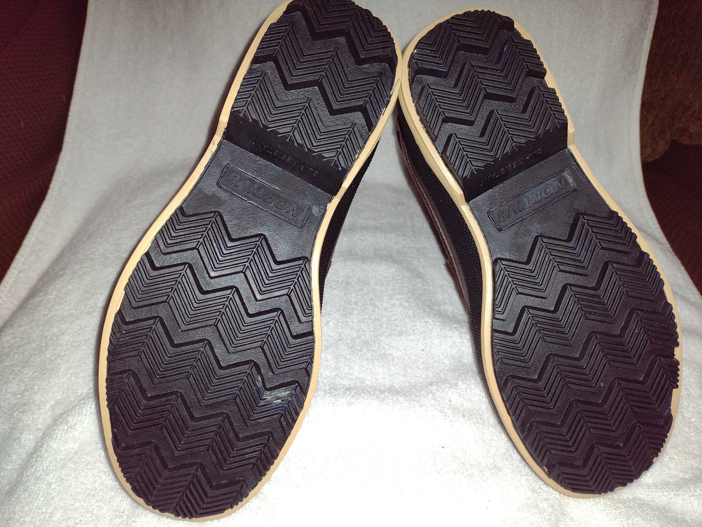 Men's Warm Thinsulate Lined Winter Hiking Boots by Nortiv 8 Brown/Black Size 41.5/8.5US