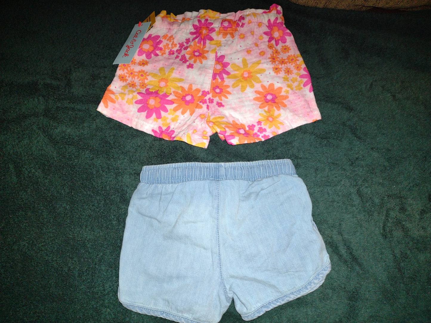 Toddler Girls Easy On Easy Off Drawstring Shorts
