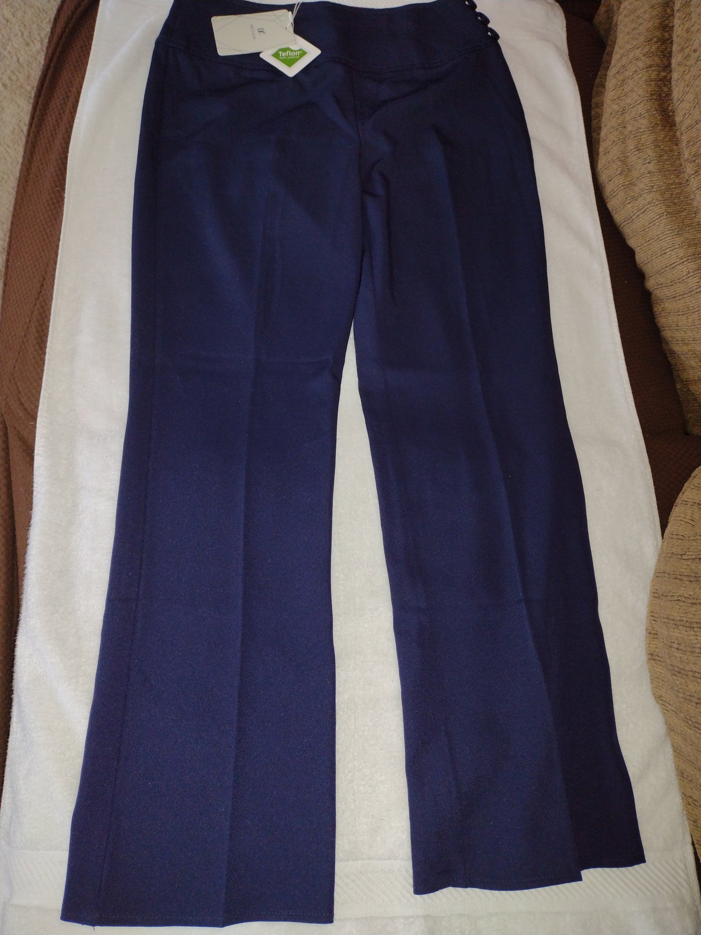 Girl's School Uniform Pants Size 16 Navy Blue