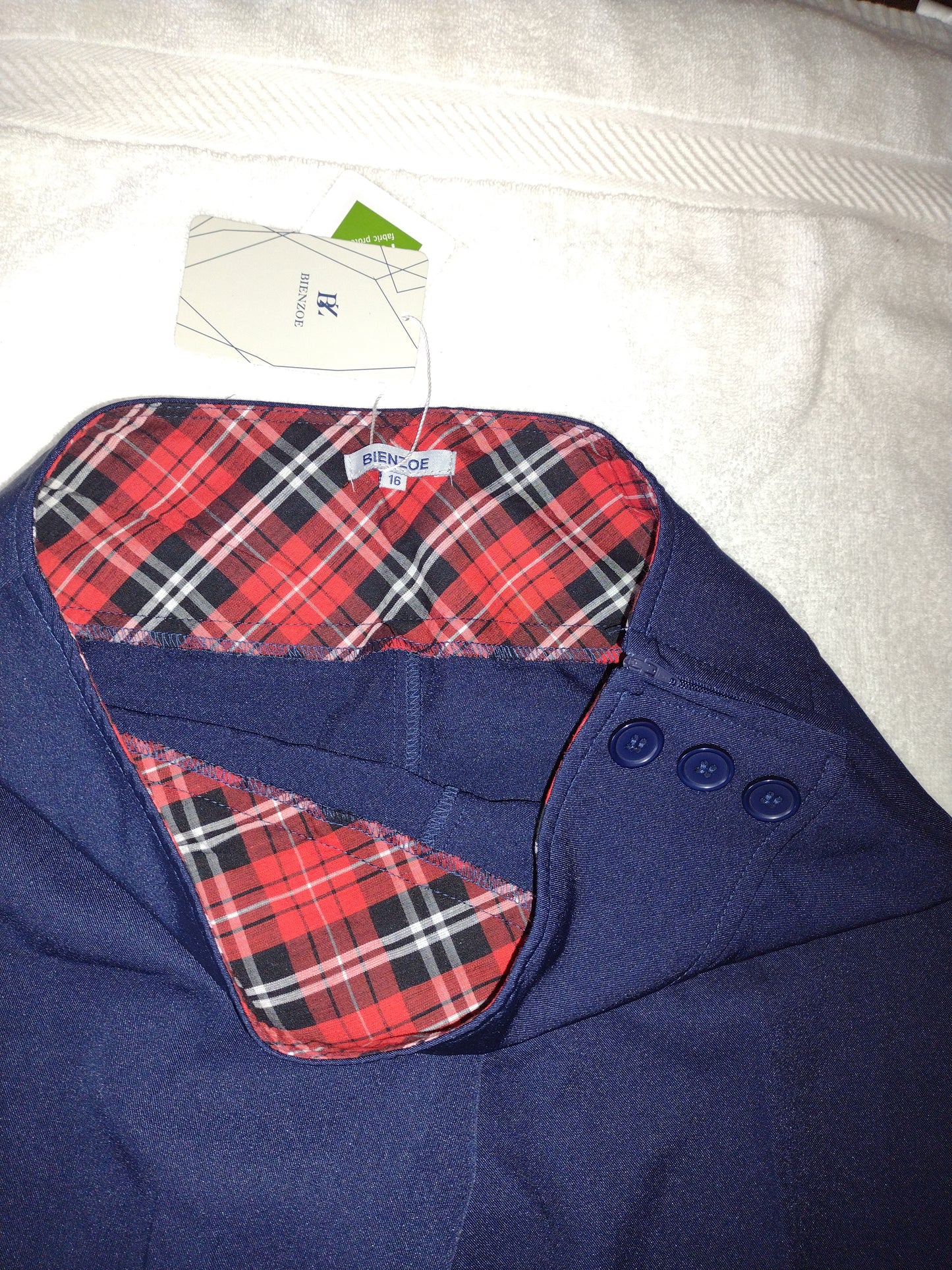 Girl's School Uniform Pants Size 16 Navy Blue