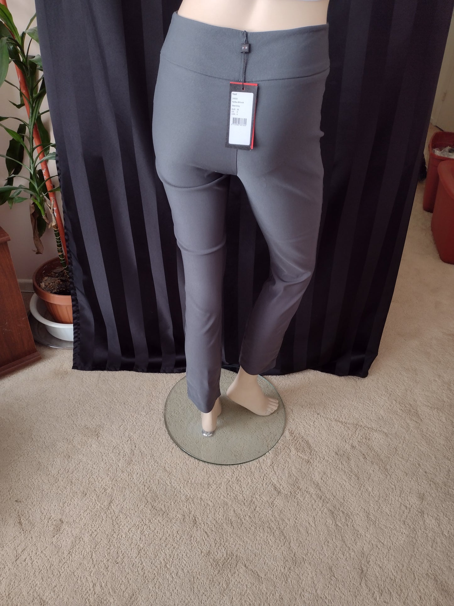 Women's Yaltha Pull-On Pants Steel Gray Sizes 4, 6