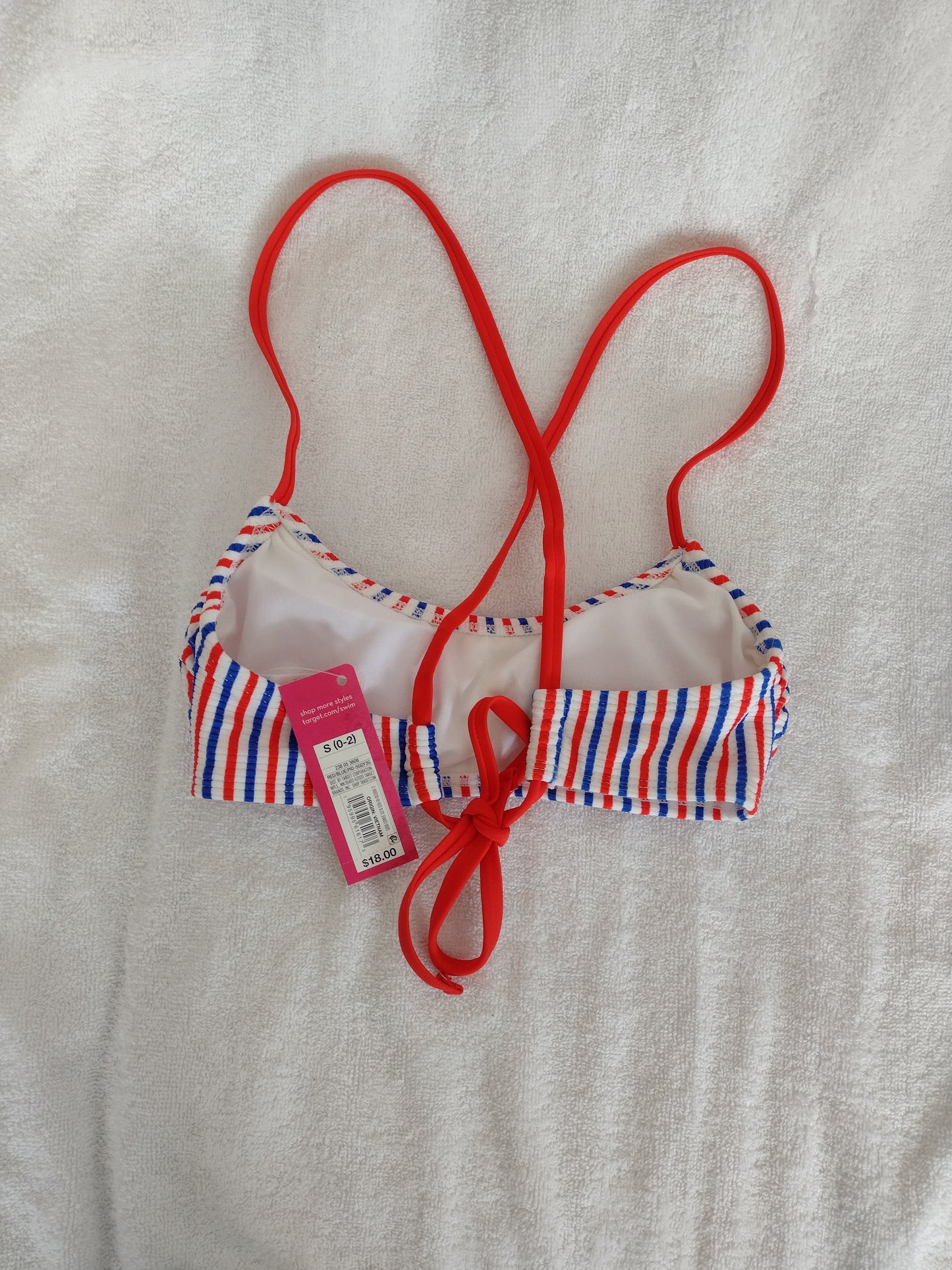Bikini Tops Juniors' by Xhilaration Size S (0-2) & D/DD (Fits 30D-36D, 30DD-36DD)