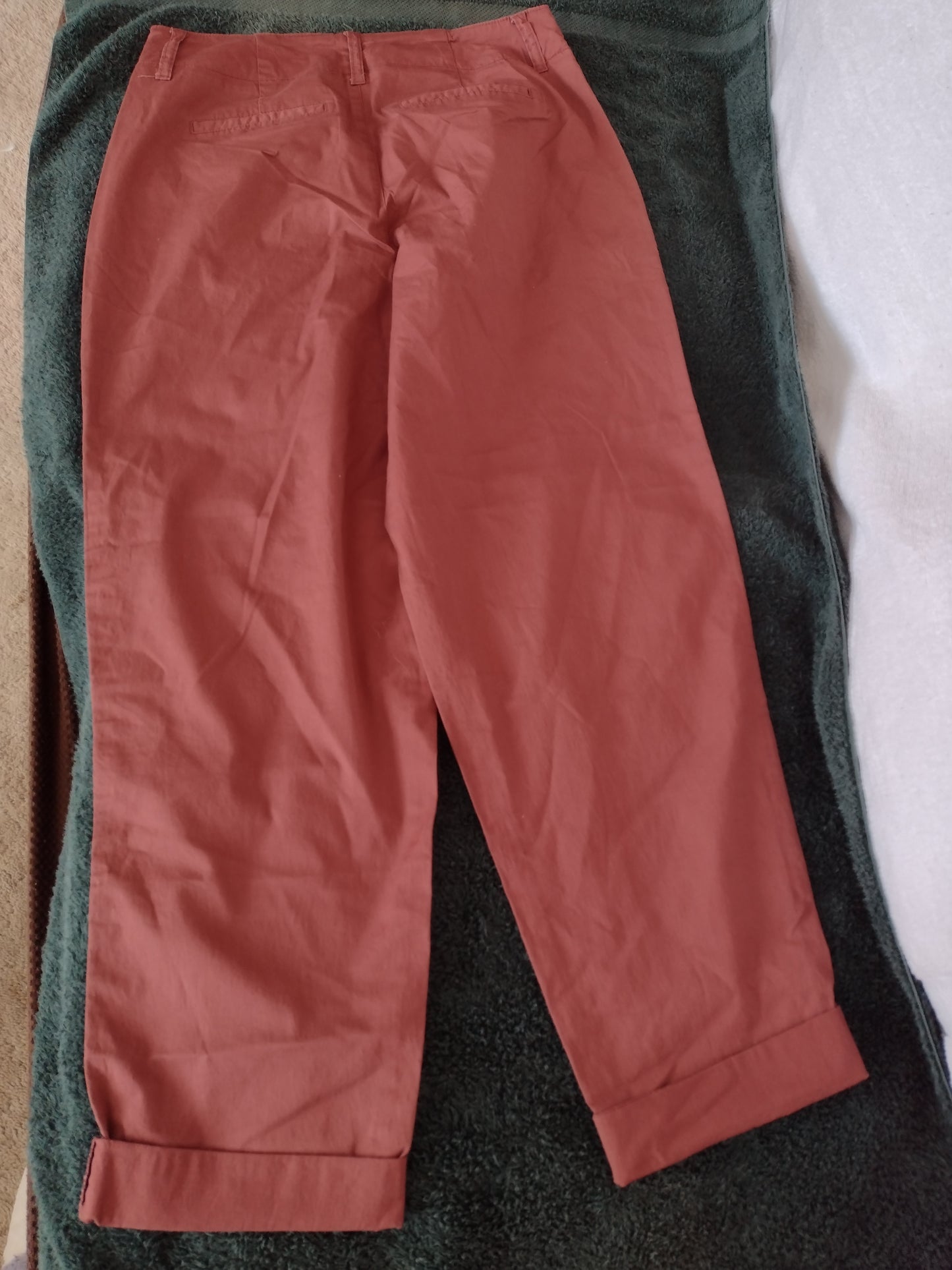 Womens' Stretch Cuffed Pants by A New Day High Waist Size 8