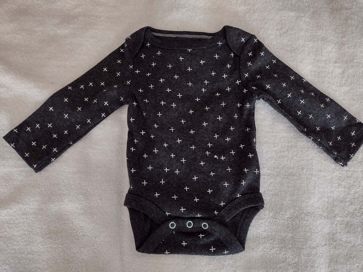 3Pk. Long Sleeve Bodysuits by Cloud Island Newborn