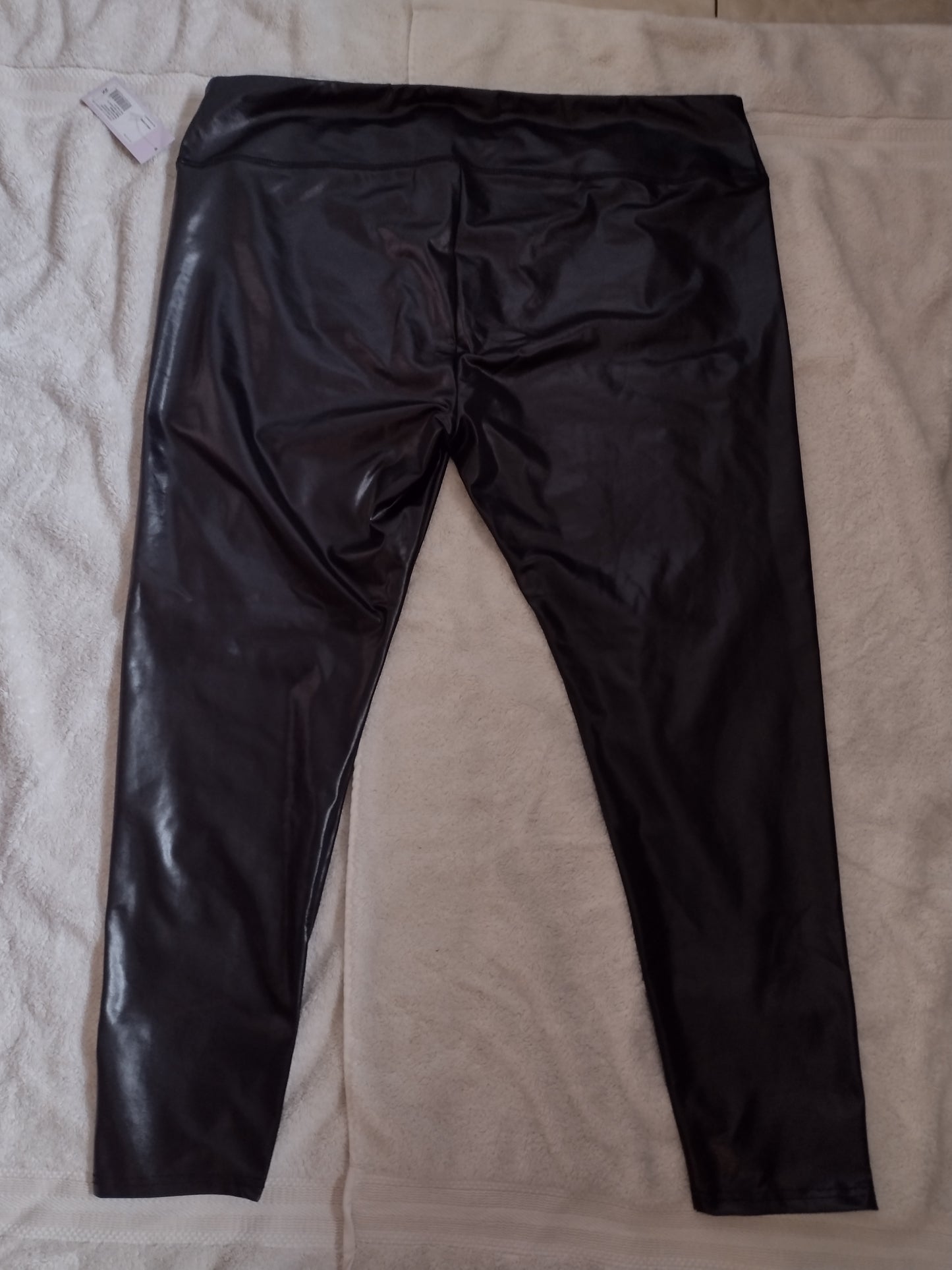 Women's Faux Leather Leggings by Wild Fable Black Size 2X