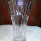 12" Crystal Glass Flower Vase by Jasvic