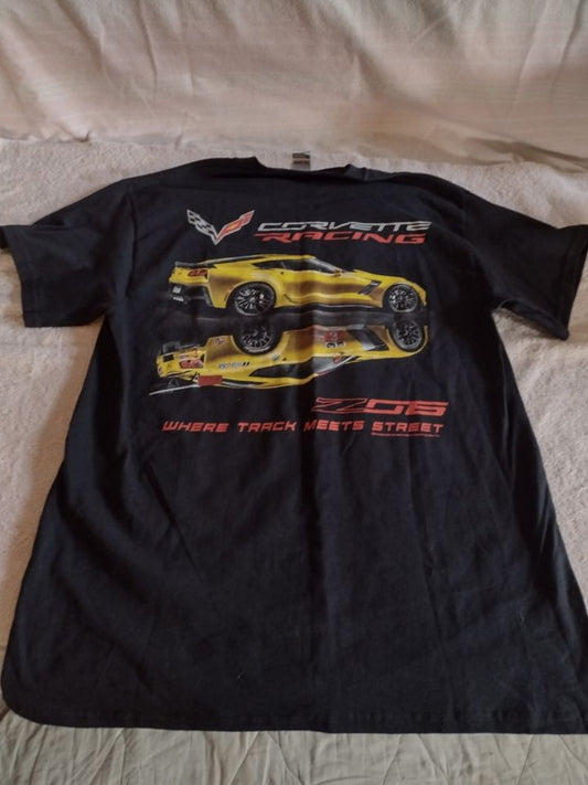 Men's Corvette Racing Z06 Where Track Meets Street T-Shirt Size M