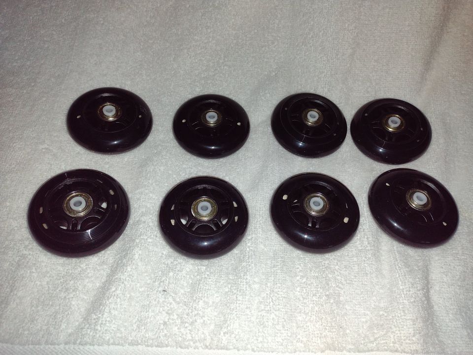 76mm 84A Replacement Inline Skate Wheels~8PK