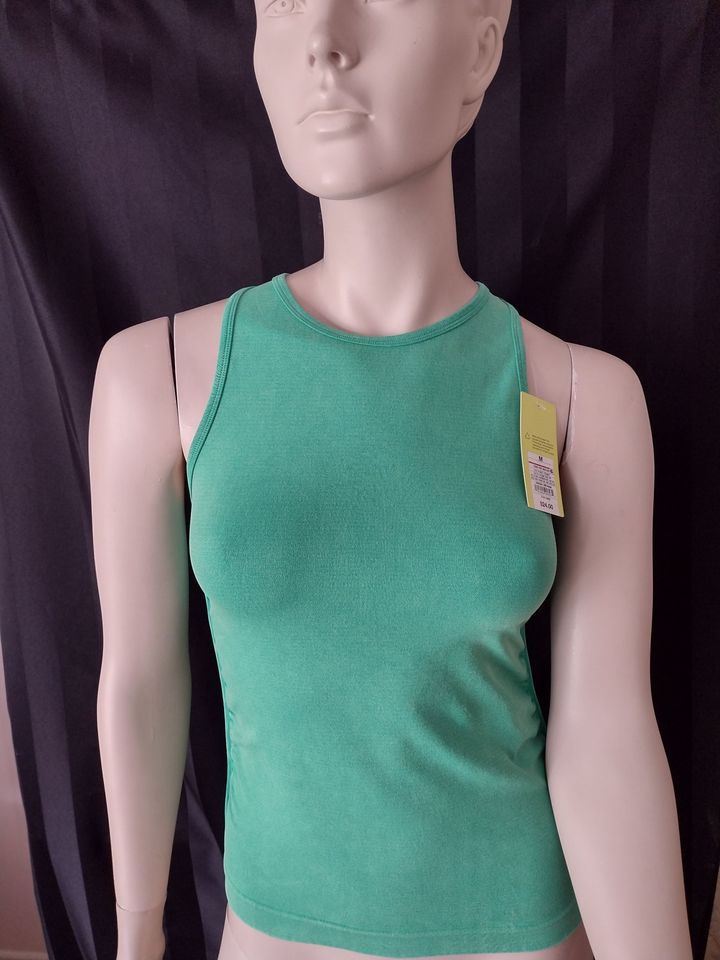 Women's French Terry Racerback Tank Top with Side Ruching