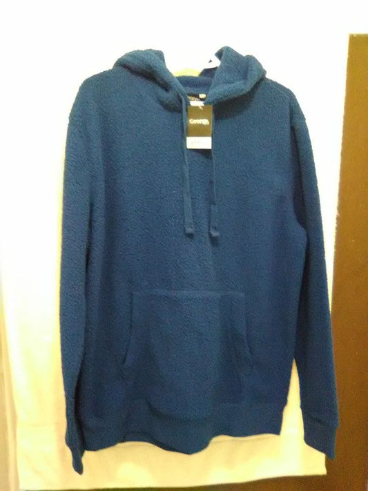 Men's Pullover Hoodies by George Blue or Red