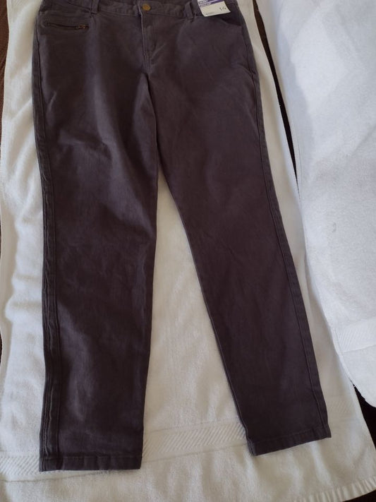 Women's Cotton Utility Pants Size 14 (35"W)