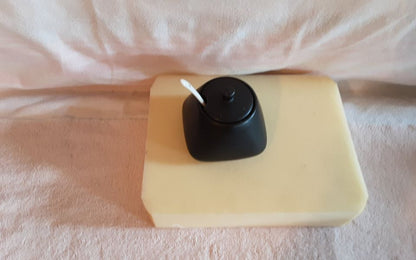 Ceramic Sugar Bowl Black by Fuyu