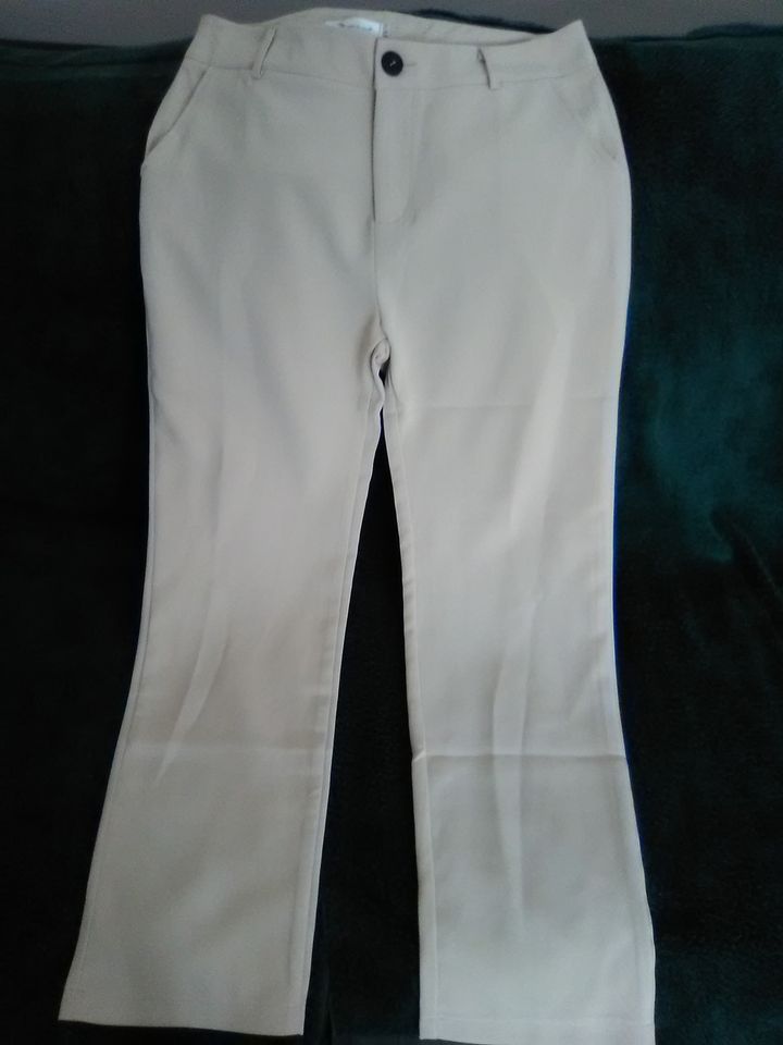 Women's Pant Suit with Scarf and Belt Slim Fit Large (Size 12)