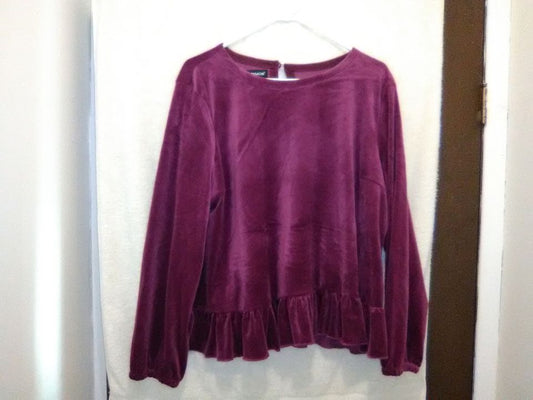 Women's Peplum Top by Jordache Size XL