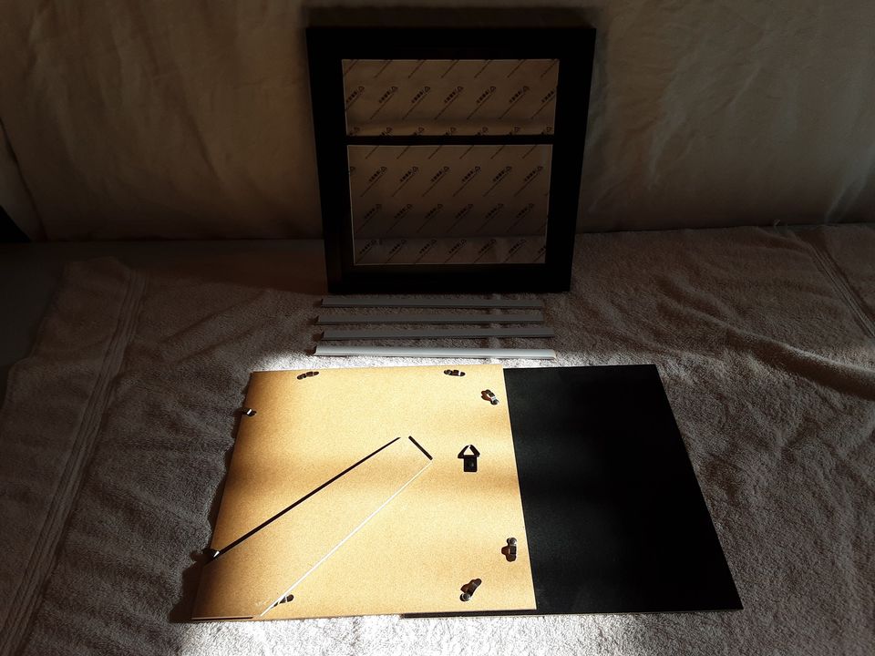 Black Picture Frame 12" x 12" (inside)