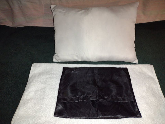 Child's Pillow with Satin Pillow Case