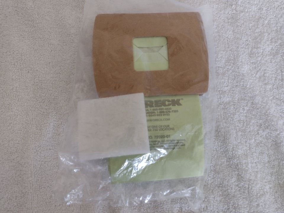 8Pk. Oreck Vacuum Bags PKBB12DW