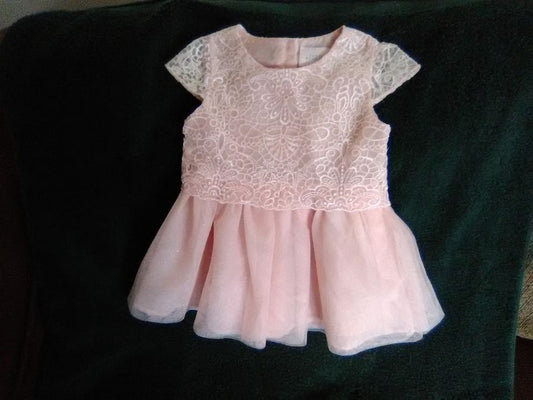 Toddler Floral Lace & Tulle Dress 18M by 4Ever Free