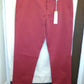 Men's Button Front Cotton Trousers by ICEBERG Size 42W 33L