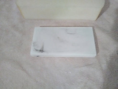 Resin Tray for Bathroom/Kitchen Decor 7.5"L x 4"W x 0.4"H