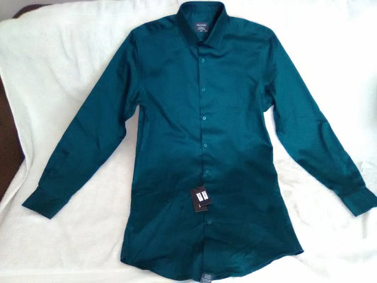 Men's Bellissimo Dress Shirts Teal, Plum, Silver, Lavender, Blue, Ecru