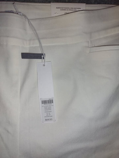 Women's Slim Leg Capris Chico's Size 14
