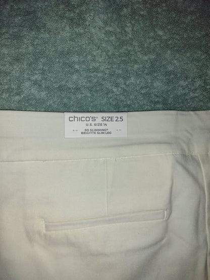 Women's Slim Leg Capris Chico's Size 14