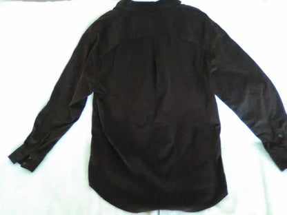 Women's Soft Casual Corduroy Shirts in Pink XL or Dark Brown L, XL, XXL