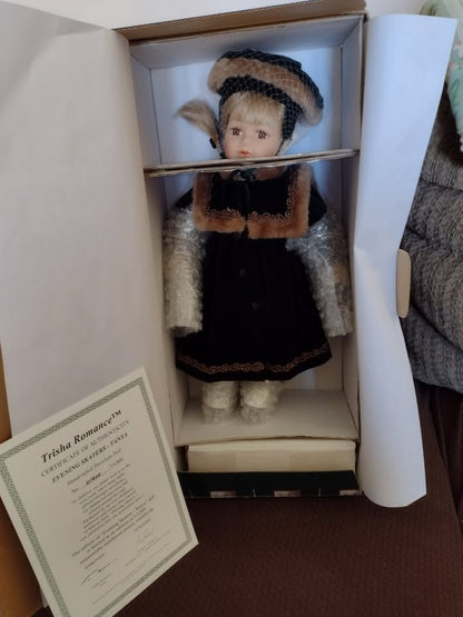 Trisha Romance Porcelain Doll in Box with Certificate
