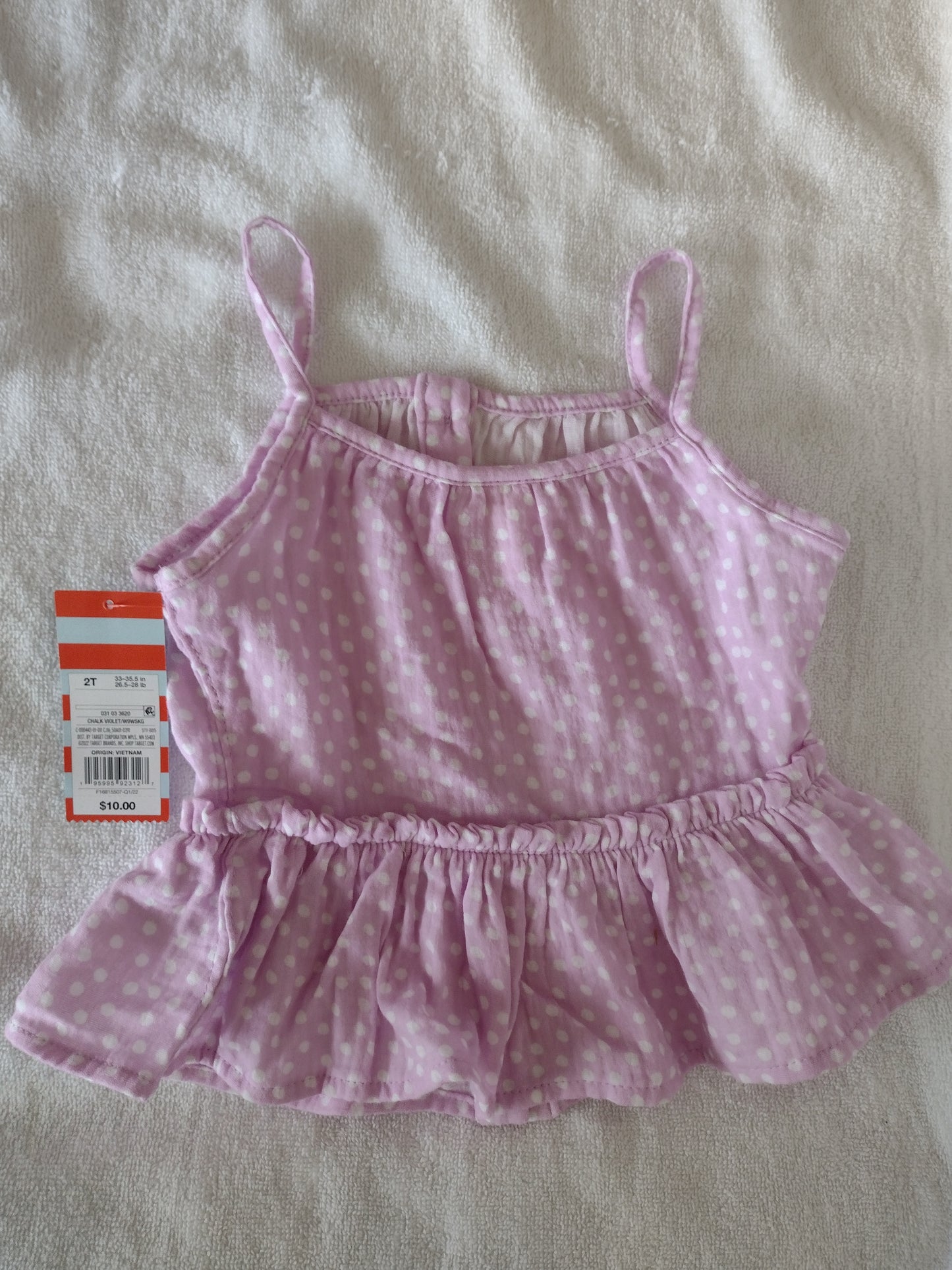 Toddler Girl Polka Dot Dress by Cat & Jack Size 2T