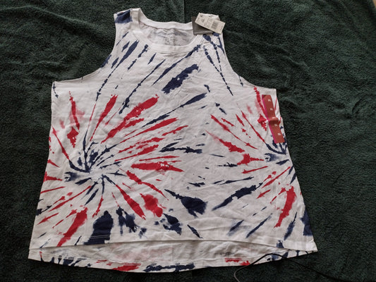 Women's White Tie Dye Tank Tops by Grayson/Threads Sizes XS, XXL