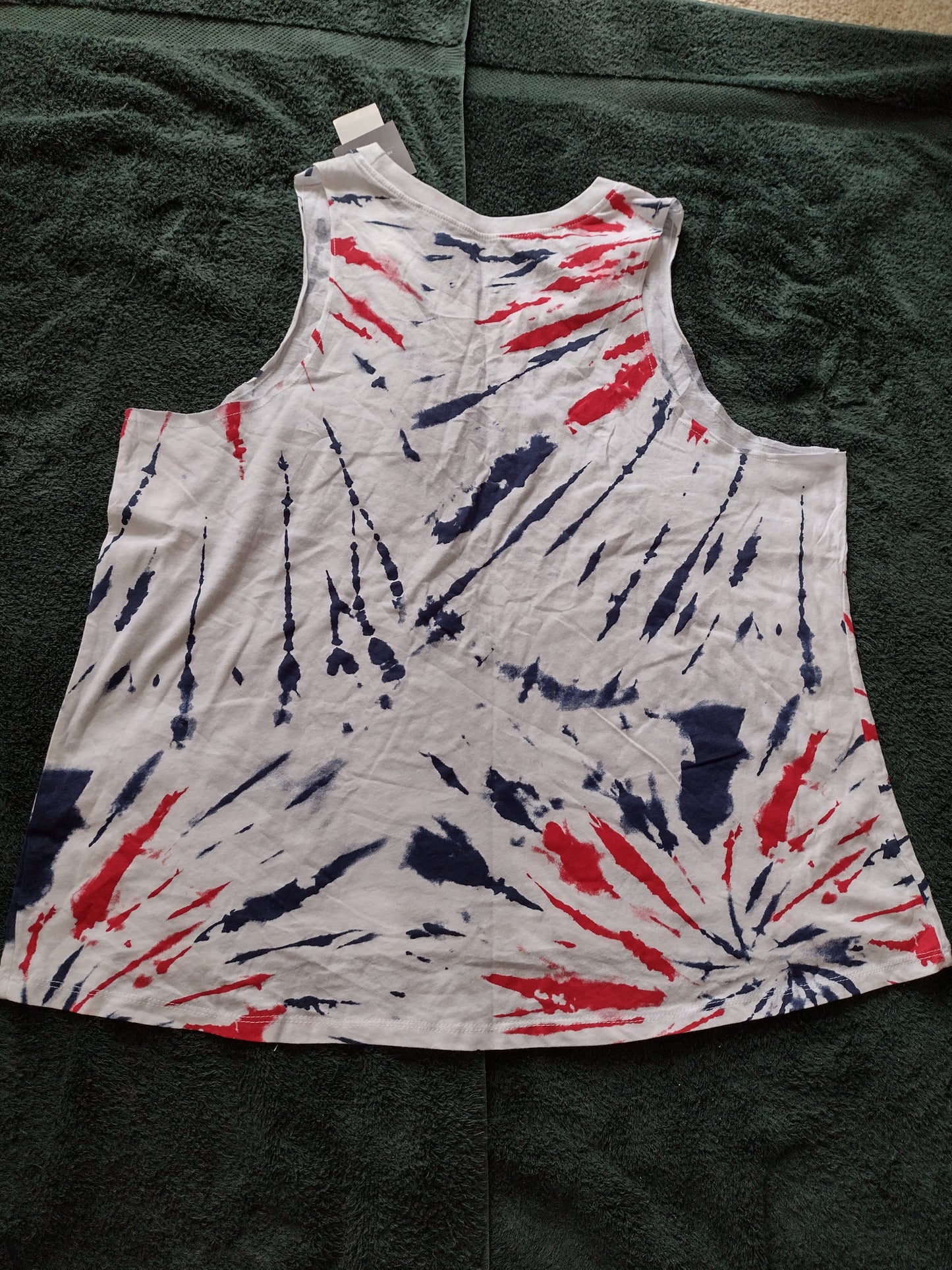 Women's White Tie Dye Tank Tops by Grayson/Threads Sizes XS, XXL