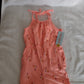 Toddler Girl Romper Size 3T by Cat & Jack~Neon Peach Palm Trees