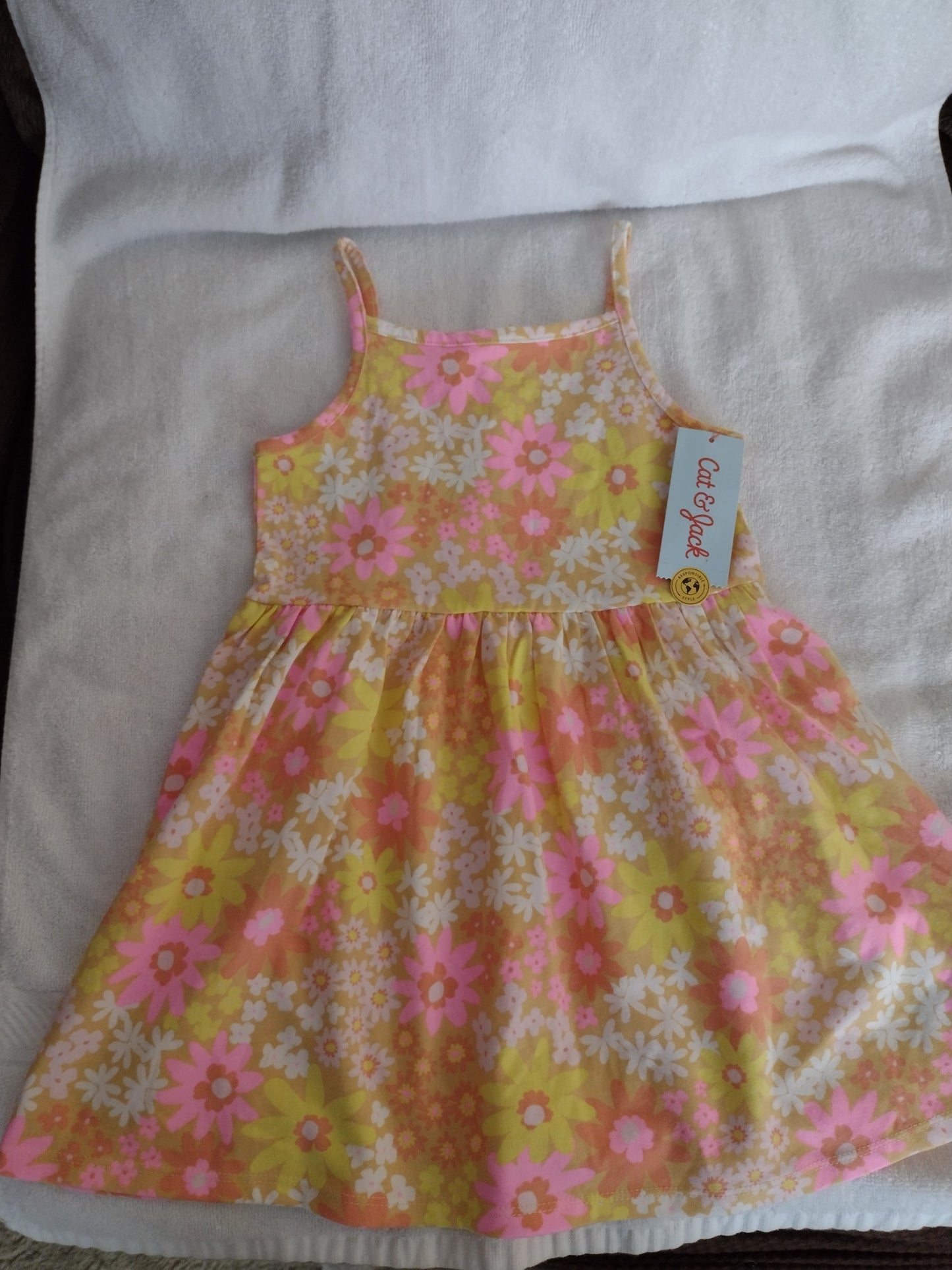 Toddler Girl Cat & Jack Floral Dress 4T