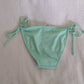 Juniors' Tie Bikini Tops & Bottoms Green