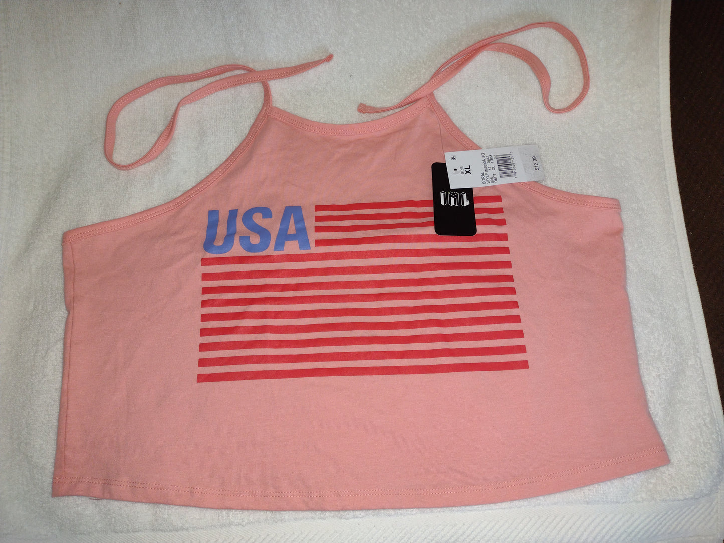 Women's IMS Cropped Tank Tops Size XL