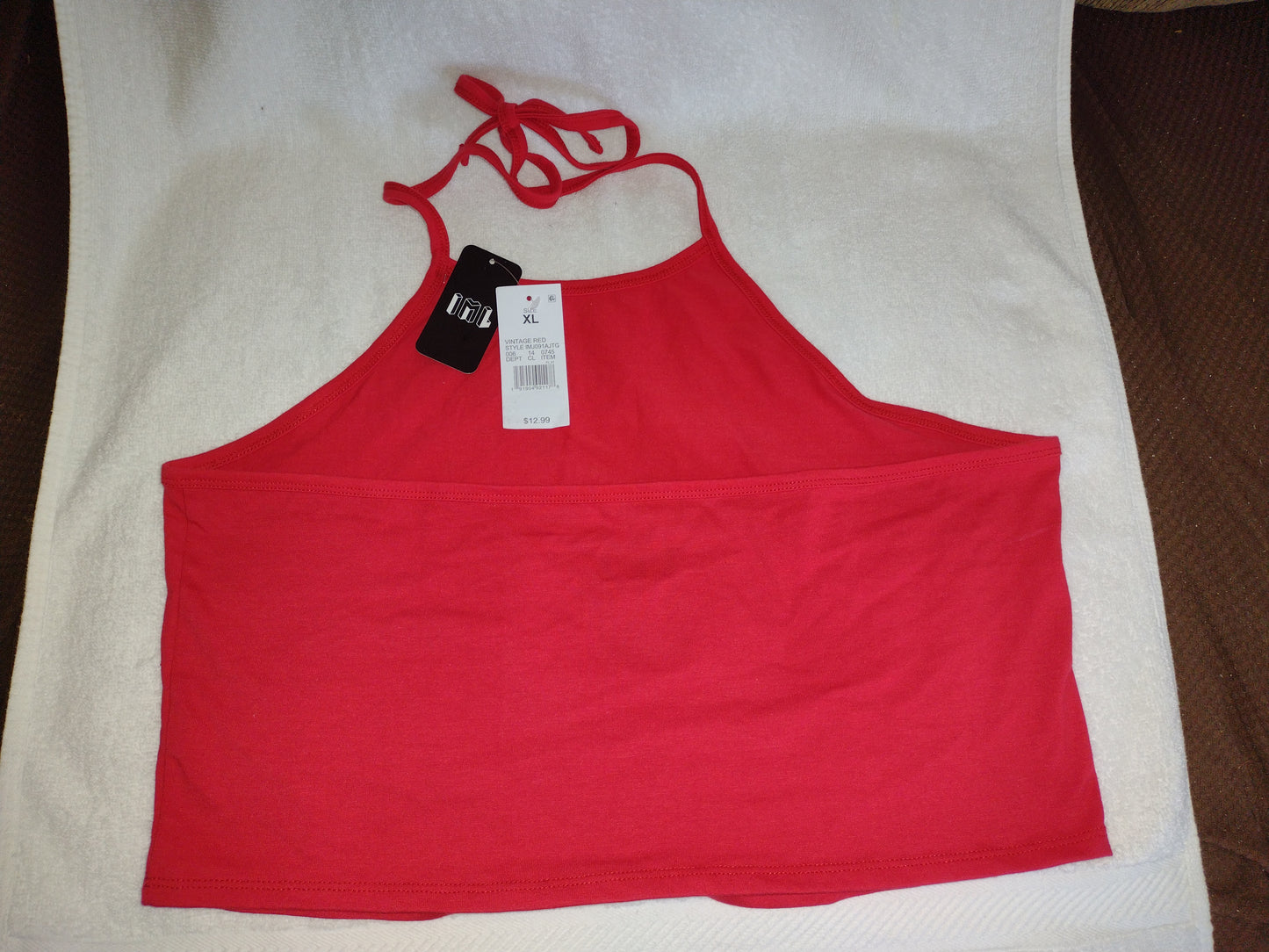 Women's IMS Cropped Tank Tops Size XL