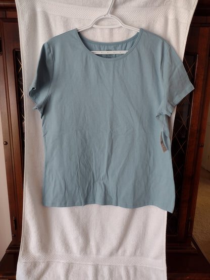 Women's Crew Neck T-Shirts by George~Light Blue, Pink, Gold, Light Brown