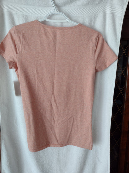 Women's Crew Neck T-Shirts by George~Light Blue, Pink, Gold, Light Brown