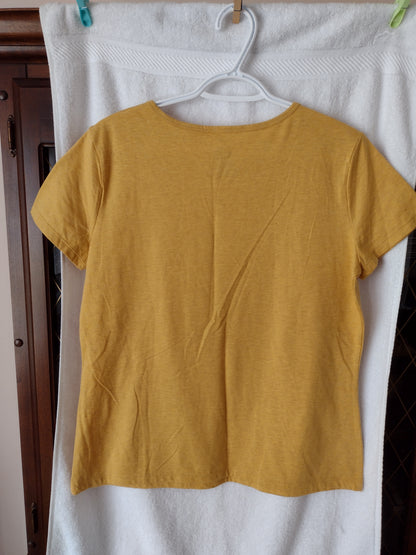 Women's Crew Neck T-Shirts by George~Light Blue, Pink, Gold, Light Brown