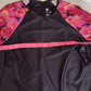 Women's Long Sleeve Swim Shirt by All In Motion Black w Floral Sleeves Size 1X