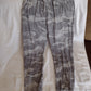 High Waisted Leggings by A New Day Size XL Gray White Patterned