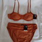 2Pc. Bikini Set by Sea Angel Rust Size XL