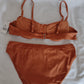 2Pc. Bikini Set by Sea Angel Rust Size XL