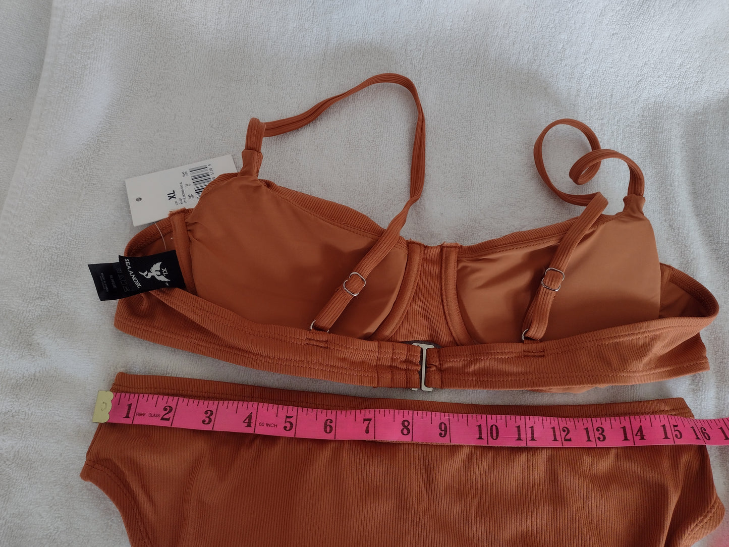 2Pc. Bikini Set by Sea Angel Rust Size XL