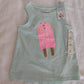 Toddler Girl Sleeveless Top Size 2T Mint