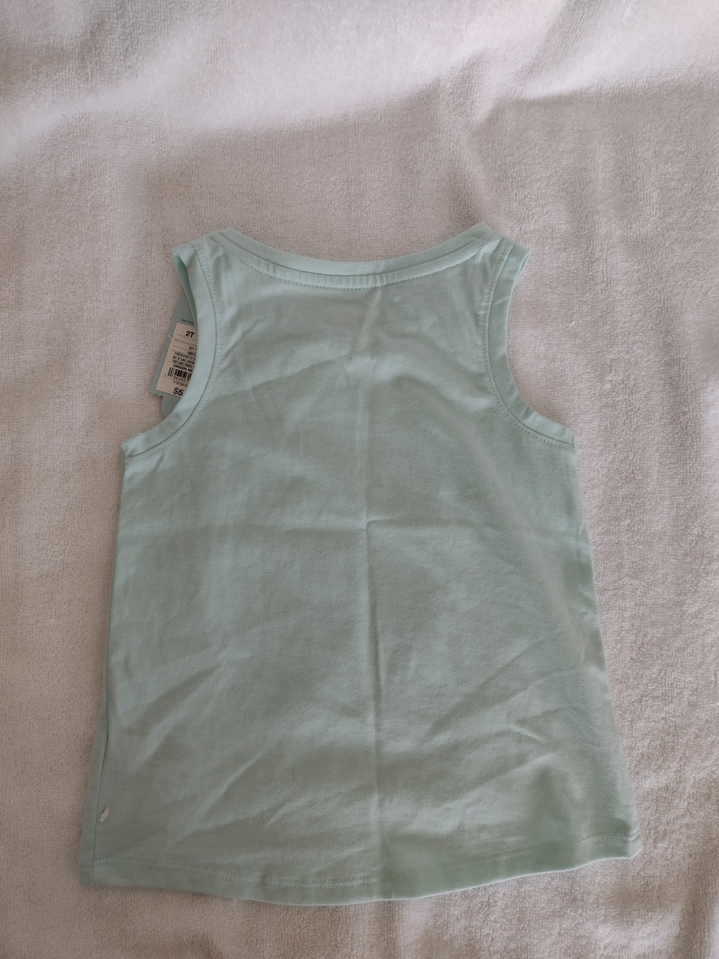 Toddler Girl Sleeveless Top Size 2T Mint