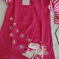 Girl's Pink Dress with Unicorn (3-4 Yrs. & 104cm. Height)