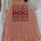 Women's "America" Tank Tops by IML Sizes XS, S, M