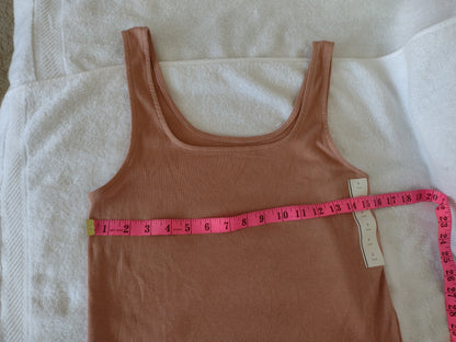 Women's Rib Knit Tank Top Size L